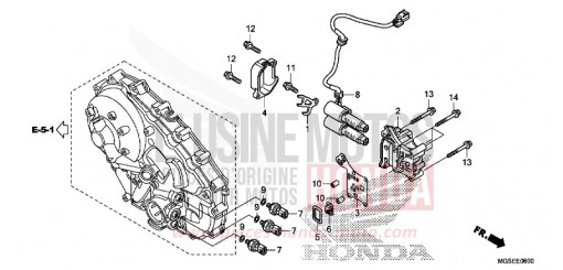 SOLENOIDE LINEAIRE (NC700SD) NC700SDC de 2012